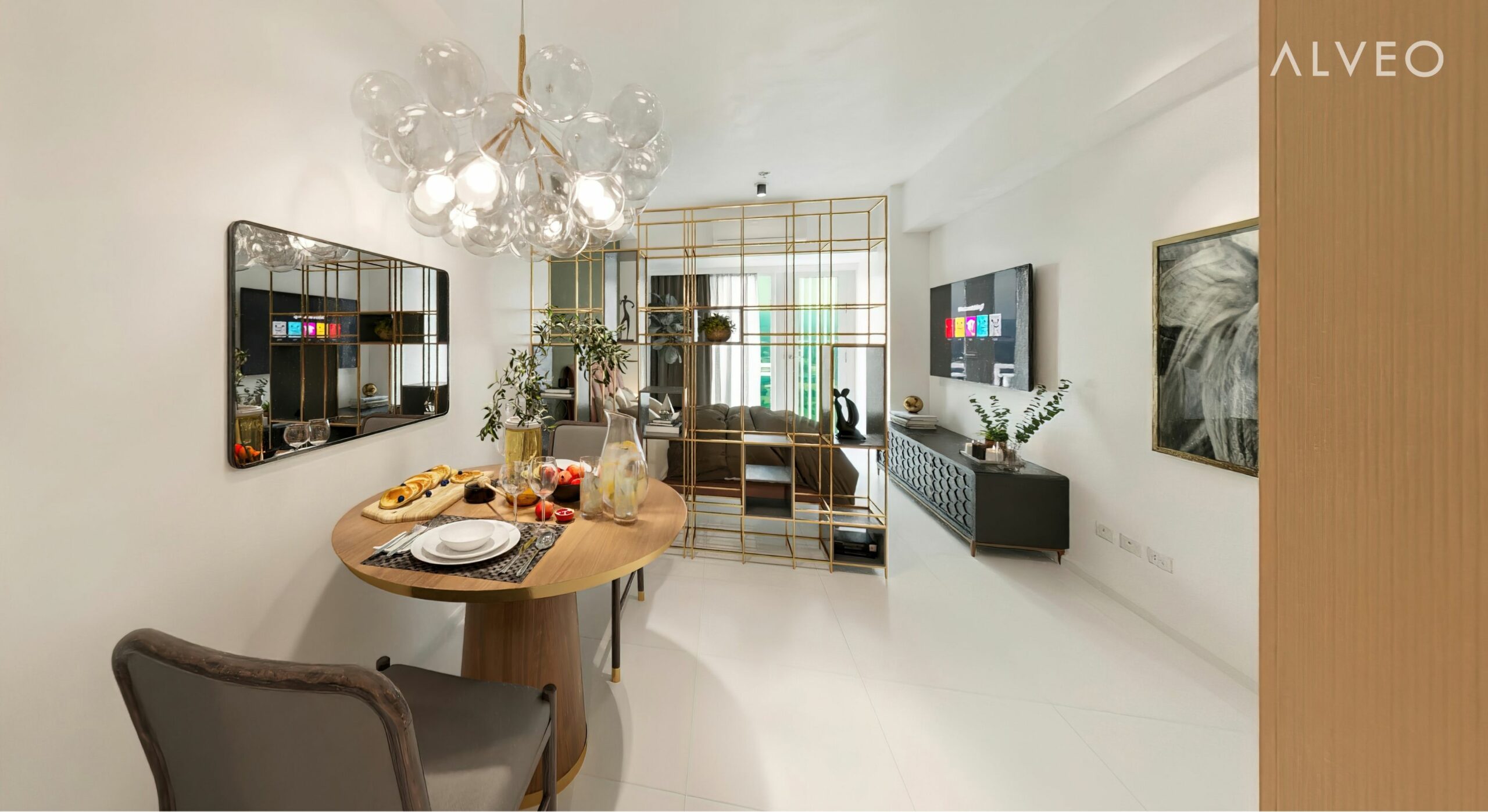 ASTELA AT CIRCUIT MAKATI - STU Dining and Living Area